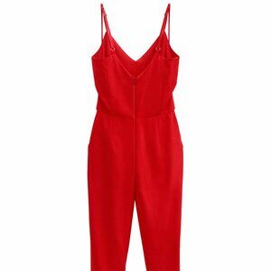 Adeline Rae Red Jumpsuit